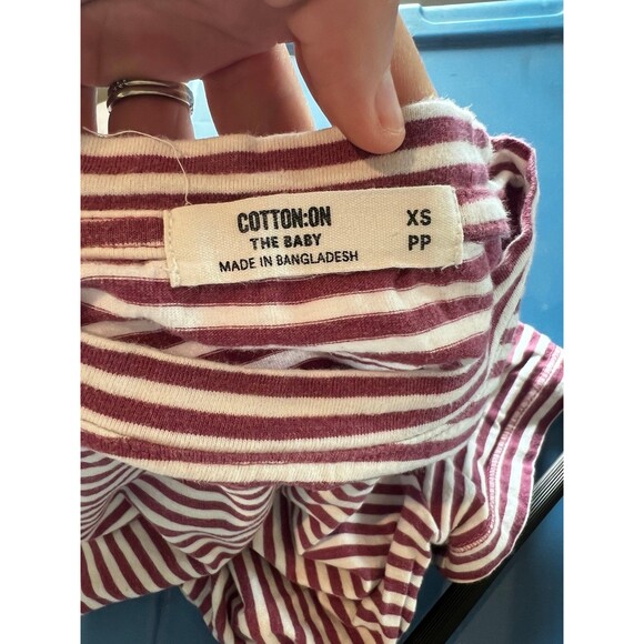 Cotton On The Baby Crop Top Womens XS Stripe - Picture 3 of 6